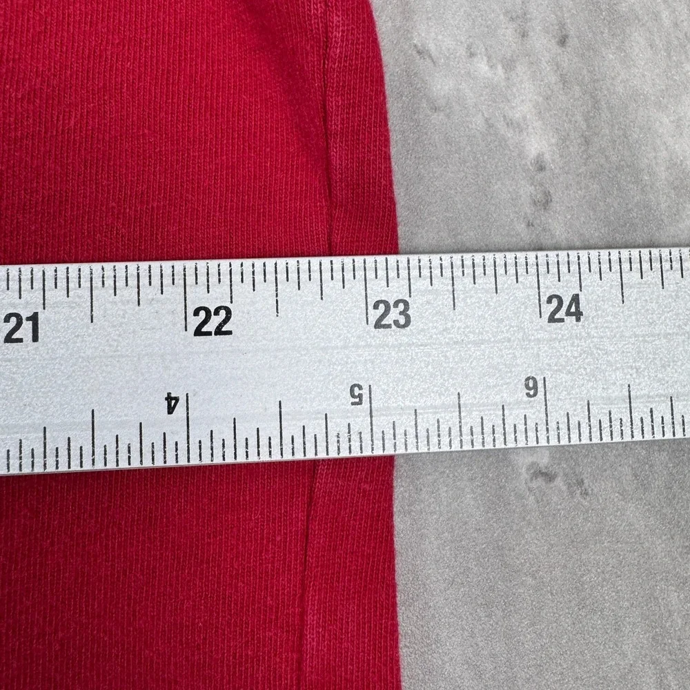 Vintage Nautica T-Shirt Mens XL Red‎ Competition Long Sleeve Surf Skate Pullover